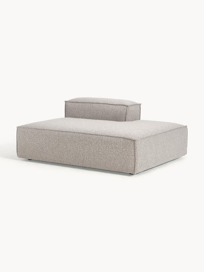 Lux Lennon Ottoman Unit in Bouclé
