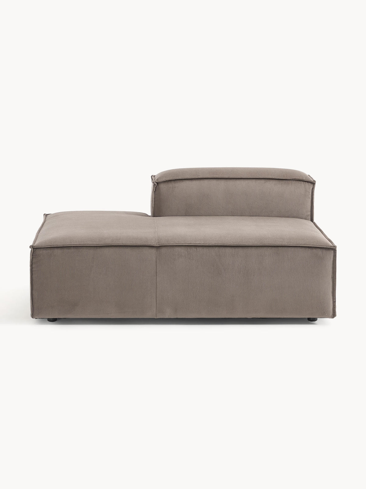 Lux Lennon Ottoman Unit in Corduroy
