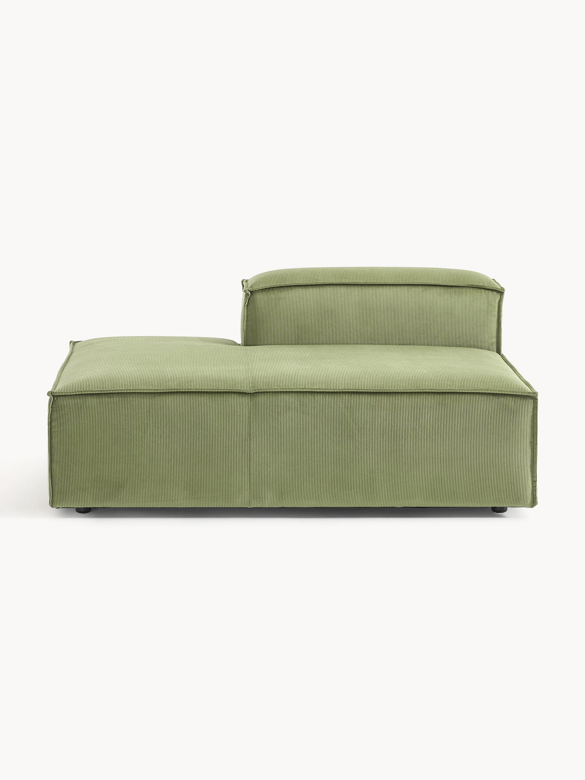 Lux Lennon Ottoman Unit in Corduroy