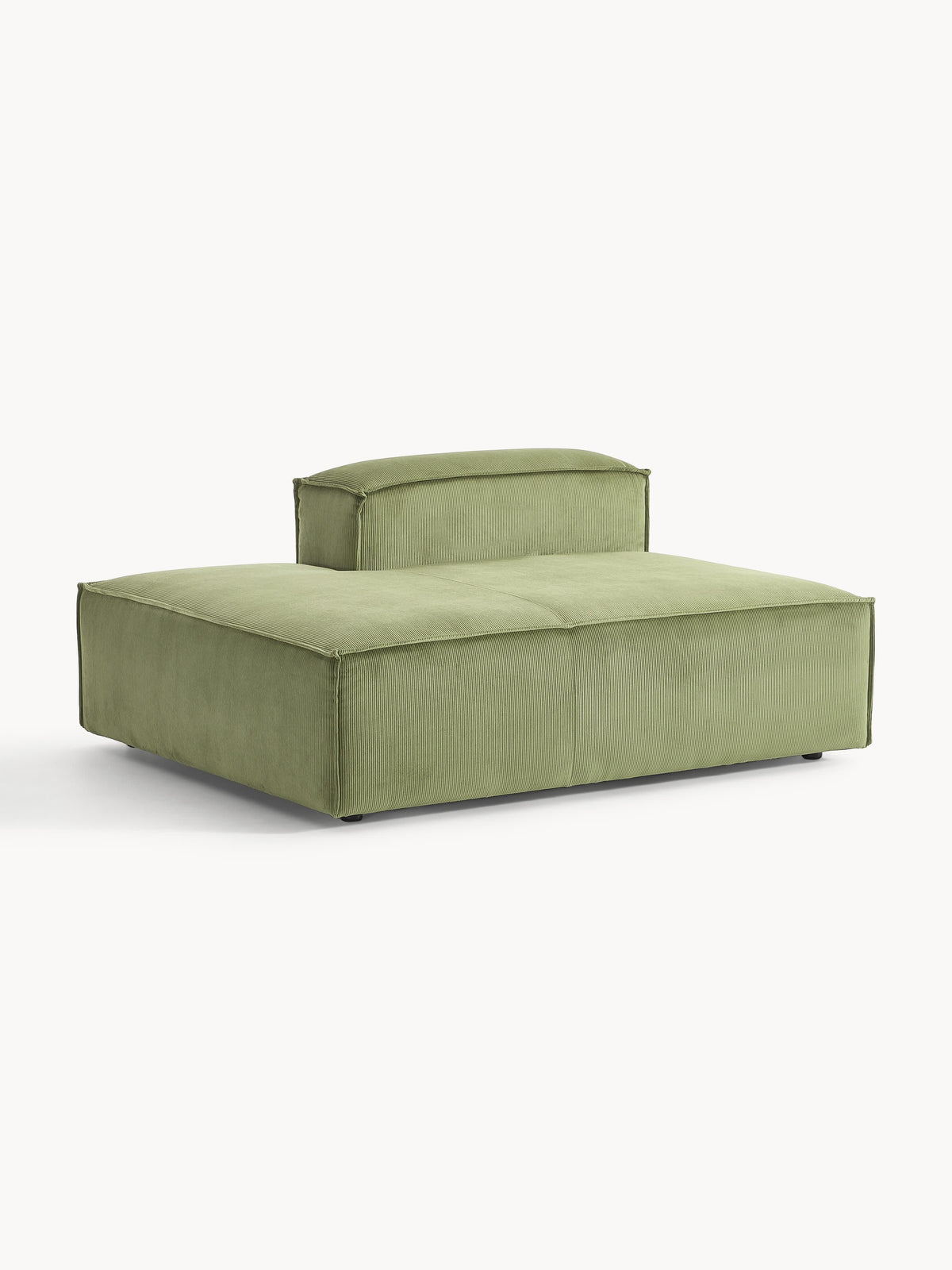 Lux Lennon Ottoman Unit in Corduroy