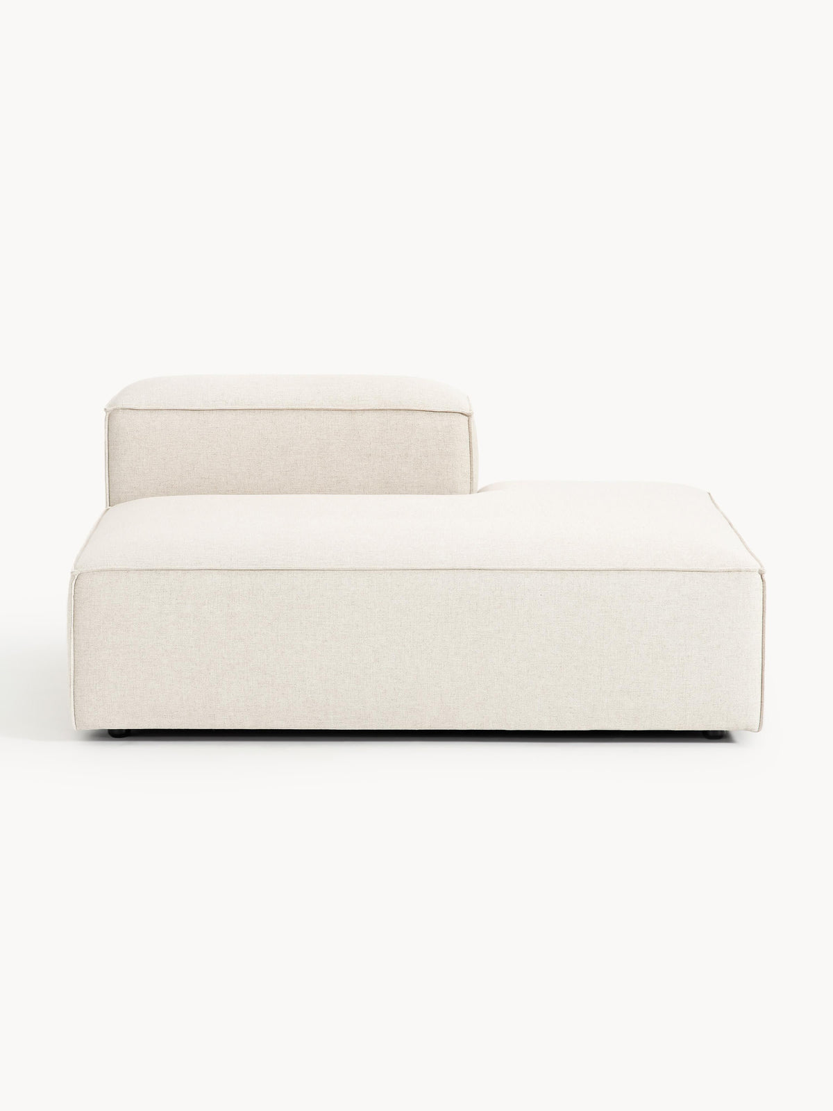 Lux Lennon Ottoman Unit in Linen Blend