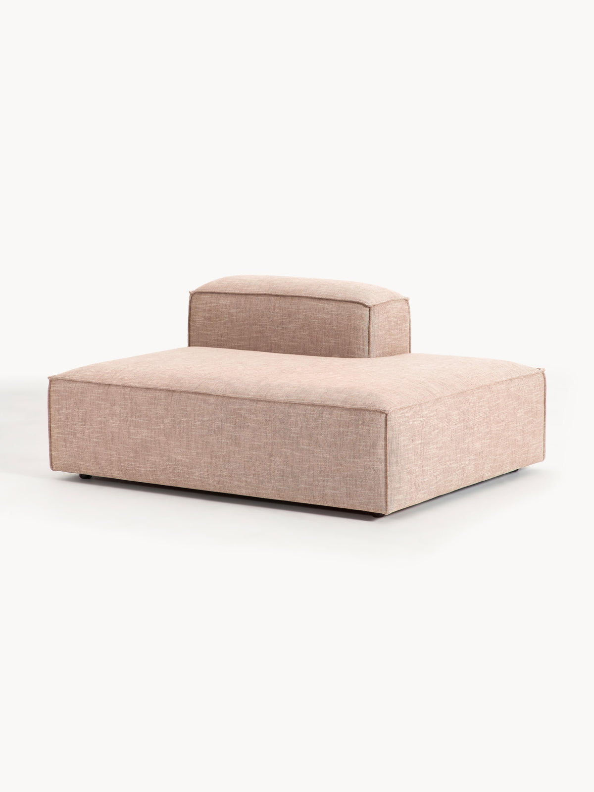 Lux Lennon Ottoman Unit in Linen Blend