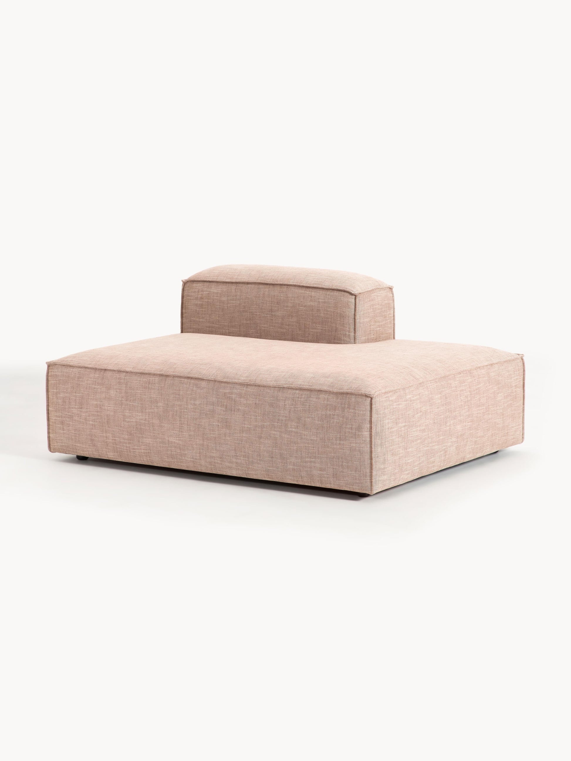 Lux Lennon Ottoman Unit in Linen Blend
