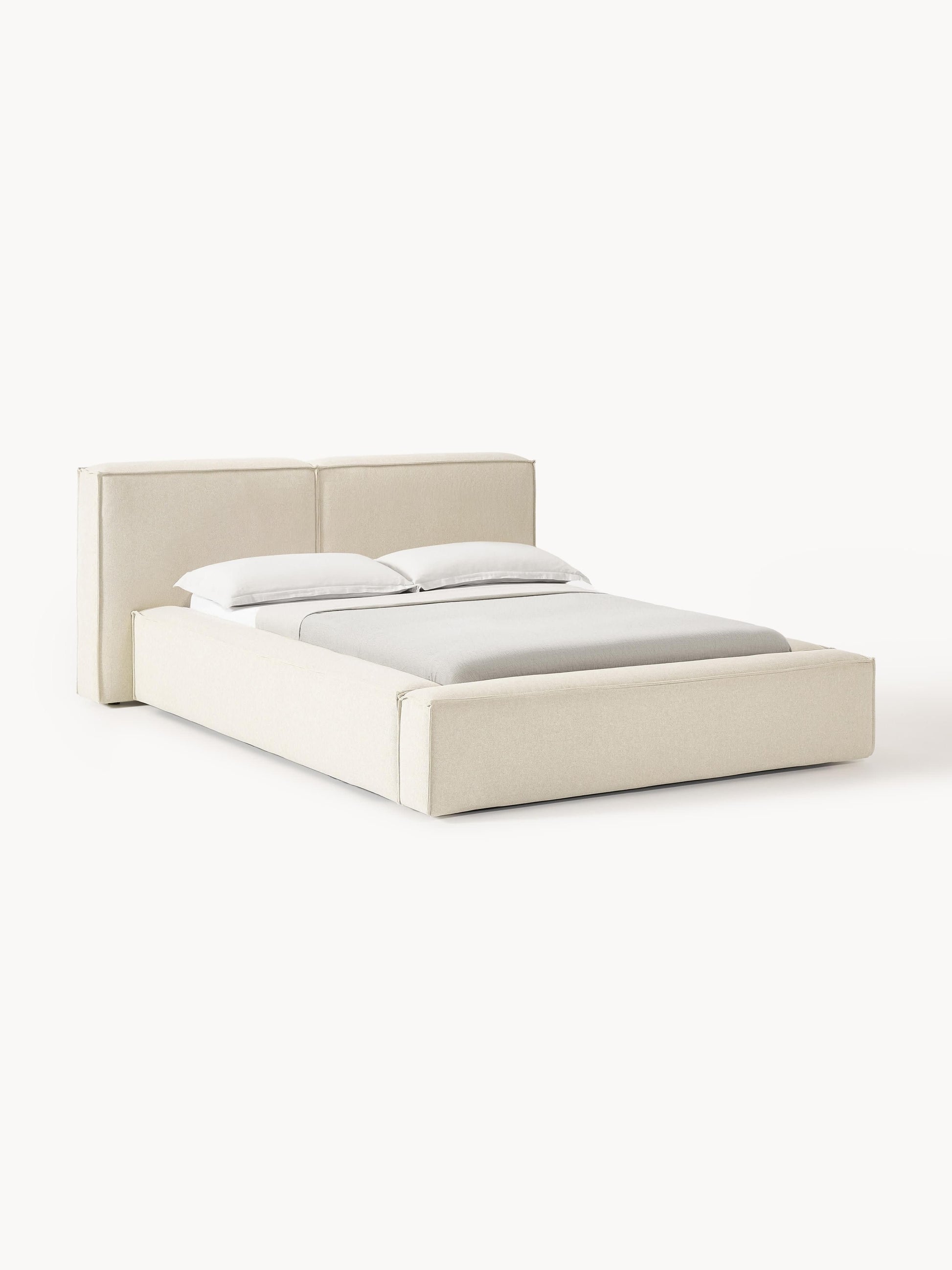 Lux Lennon Storage Bed with Upholstery