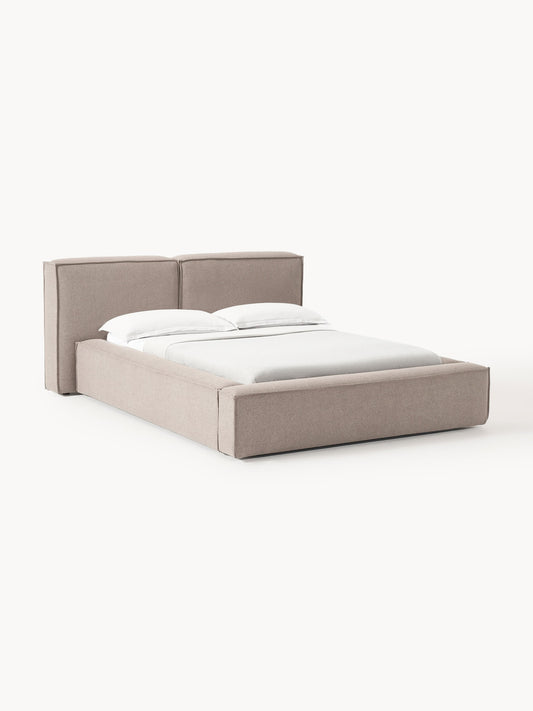 Lux Lennon Storage Bed with Upholstery