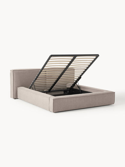 Lux Lennon Storage Bed with Upholstery