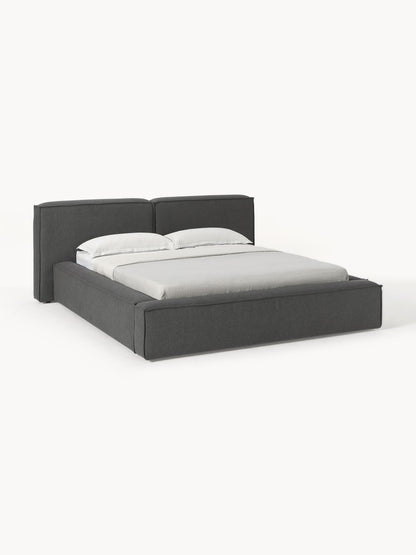 Lux Lennon Storage Bed with Upholstery