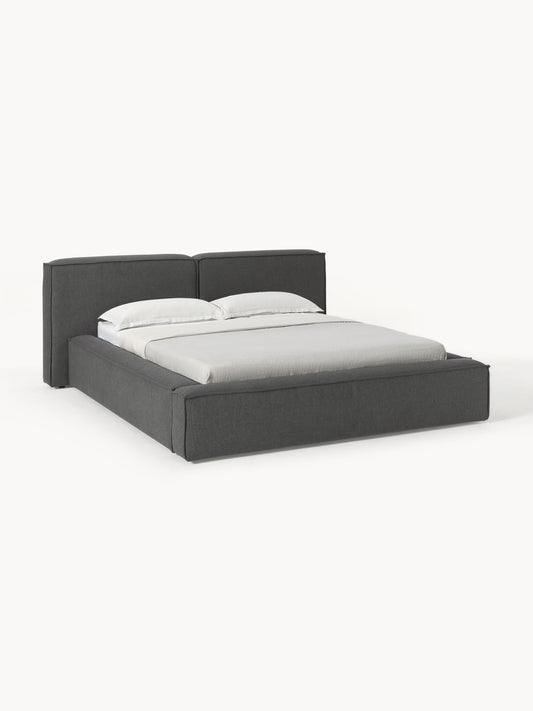Lux Lennon Storage Bed with Upholstery
