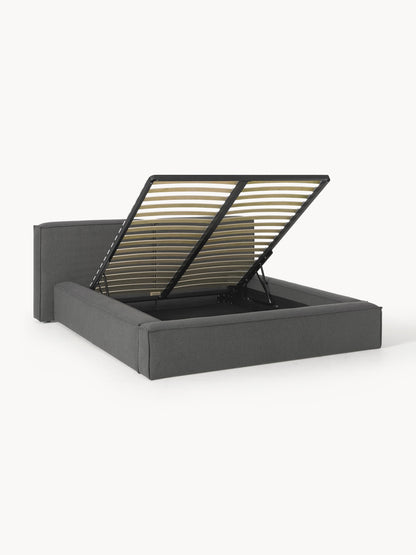 Lux Lennon Storage Bed with Upholstery