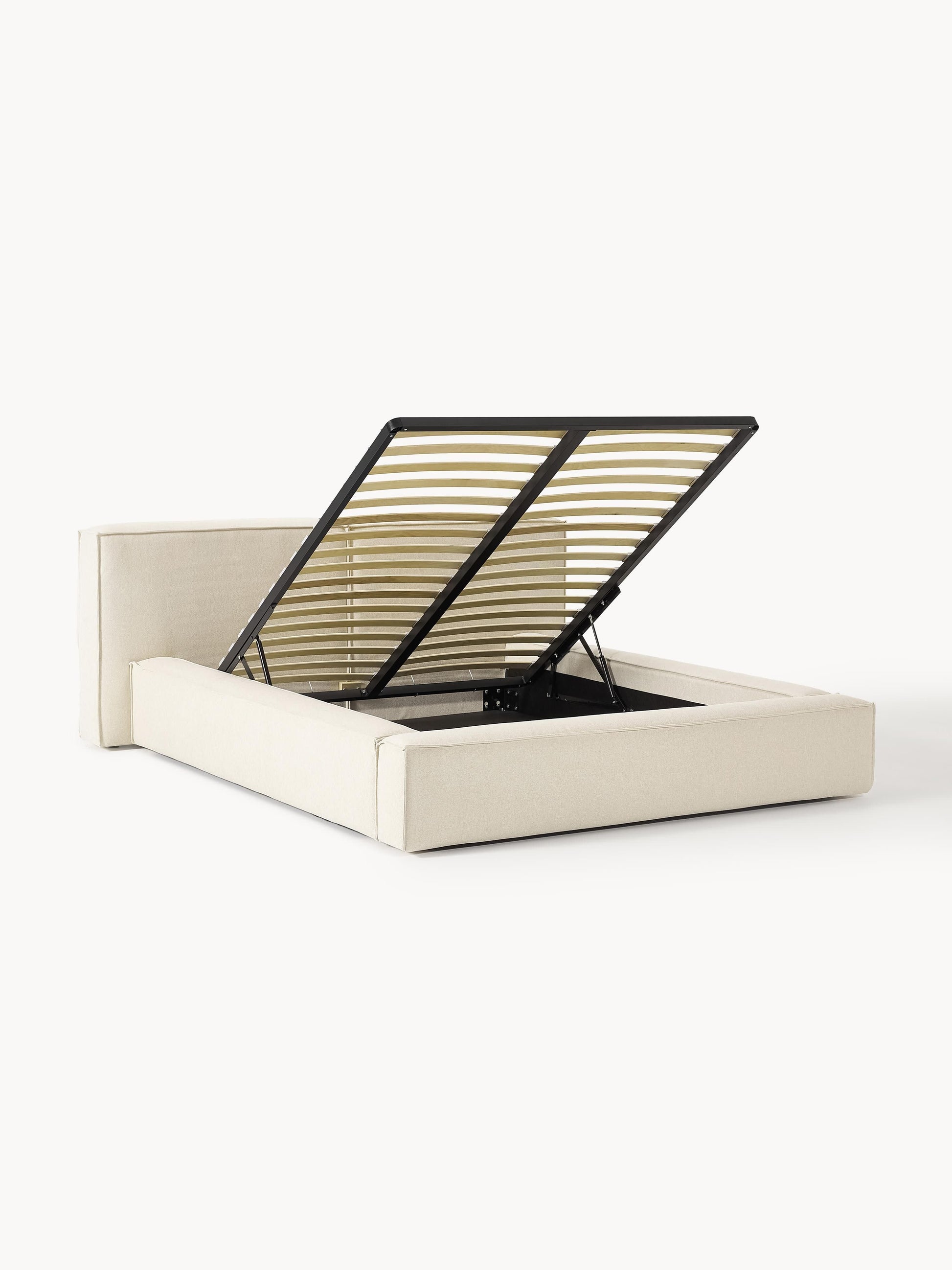 Lux Lennon Storage Bed with Upholstery