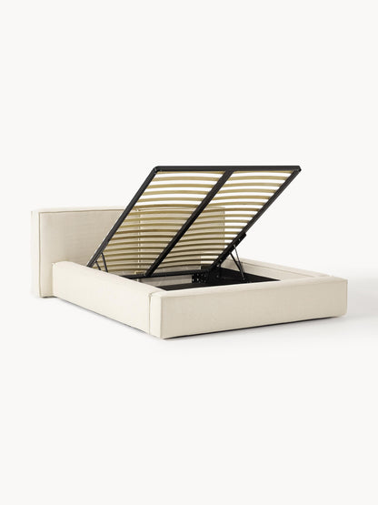 Lux Lennon Storage Bed with Upholstery