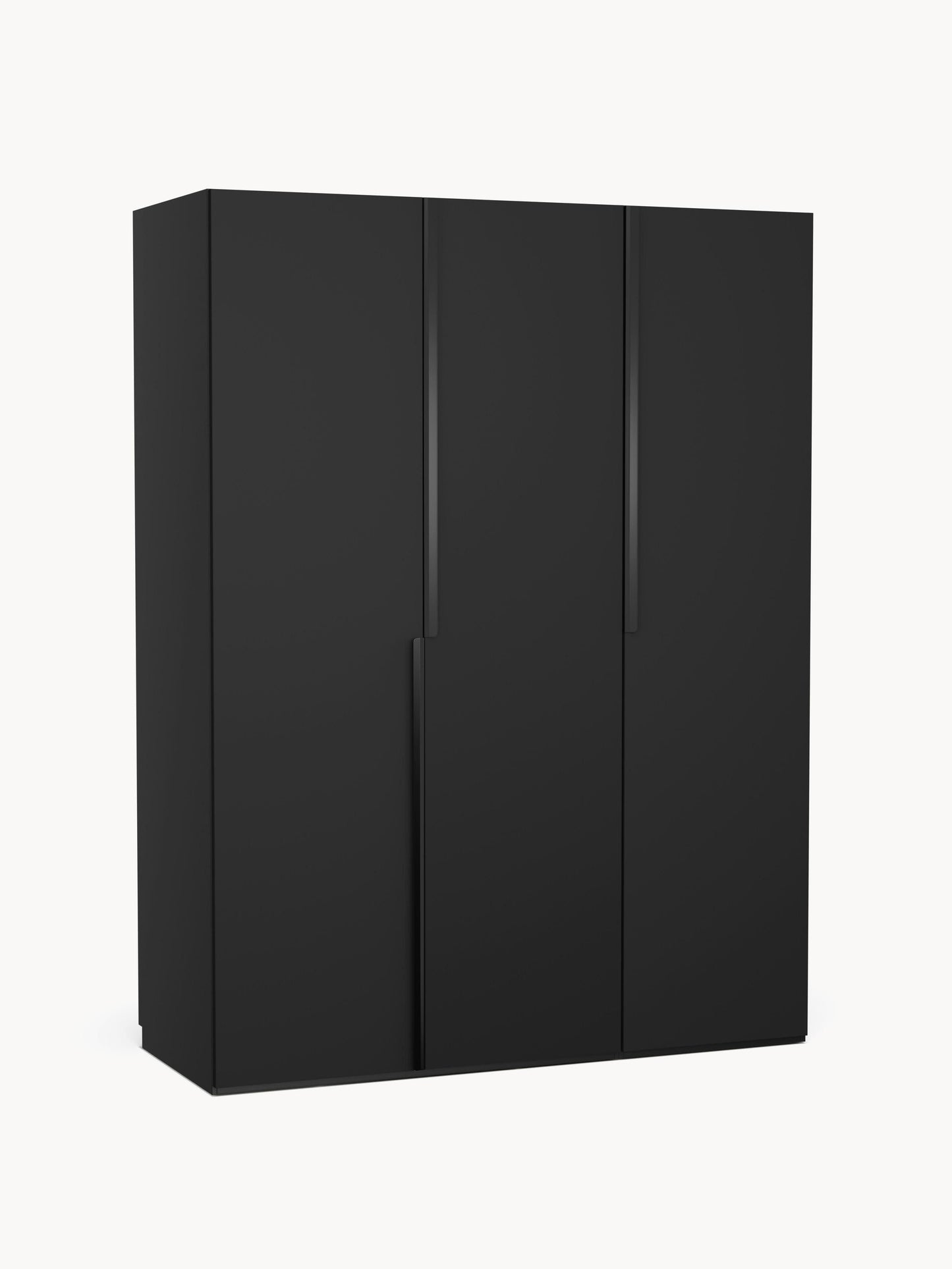 Lux Leon Modular Hinged-Door Wardrobe in Various Sizes, 150 cm Wide