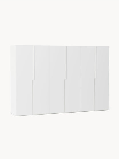 Lux Leon Modular Hinged-Door Wardrobe in Various Sizes, 300 cm Wide