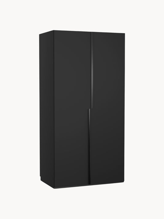 Lux Leon Modular Wardrobe with Hinged Doors, in Various Sizes, 100 cm Wide