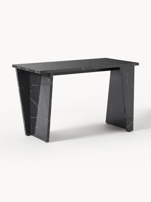 Lux Liam Desk with Marble-Look Surface