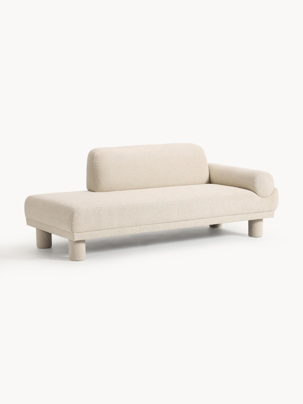 Lux Lilo Bouclé Footstool