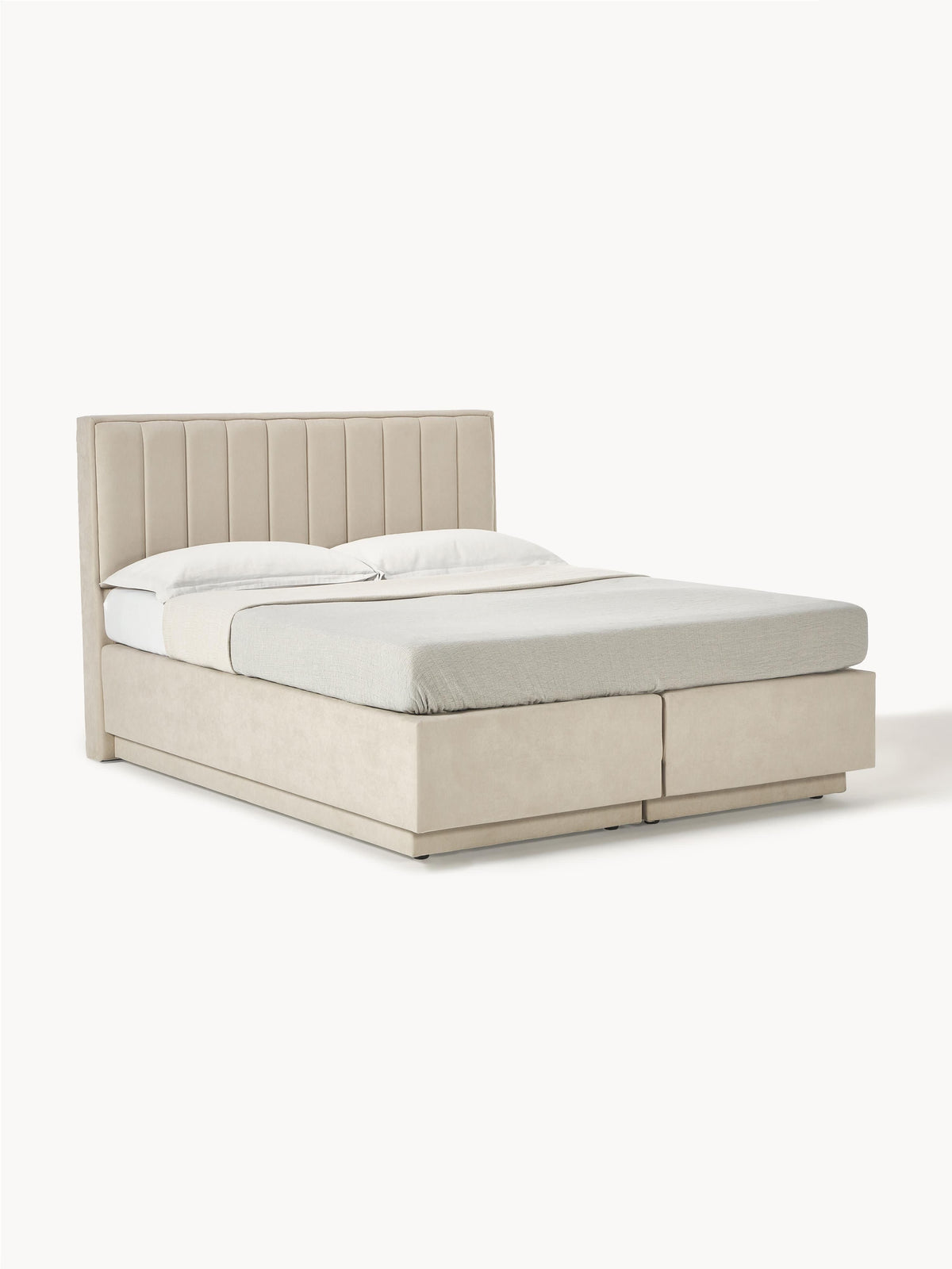 Lux Livia Bed (Box Spring) with Storage