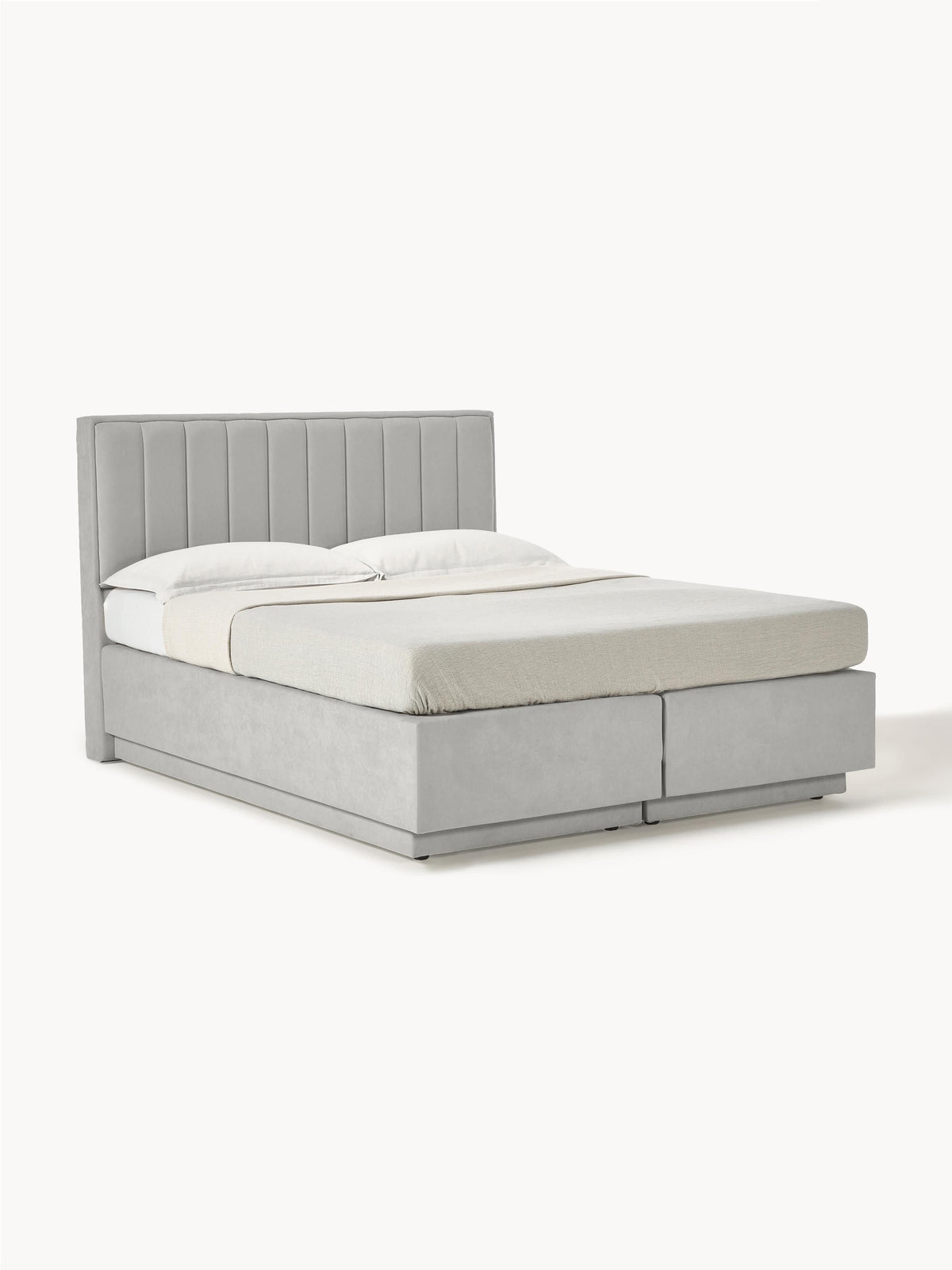 Lux Livia Bed (Box Spring) with Storage