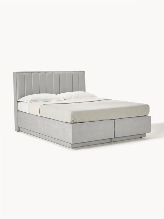 Lux Livia Bed (Box Spring) with Storage