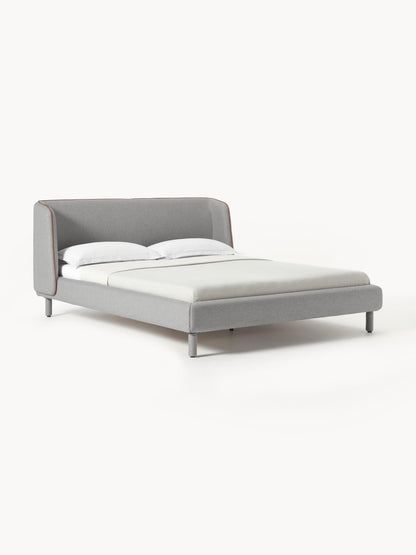Lux Luma Headboard Bed with Upholstery