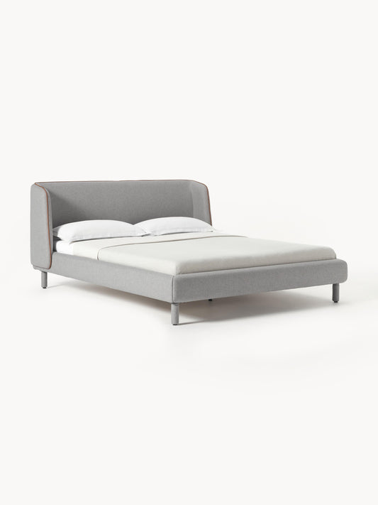 Lux Luma Headboard Bed with Upholstery