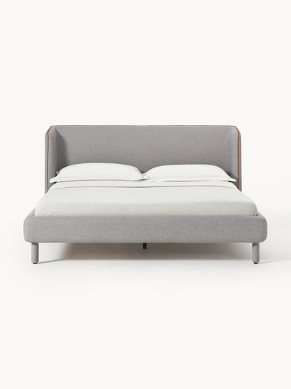 Lux Luma Headboard Bed with Upholstery