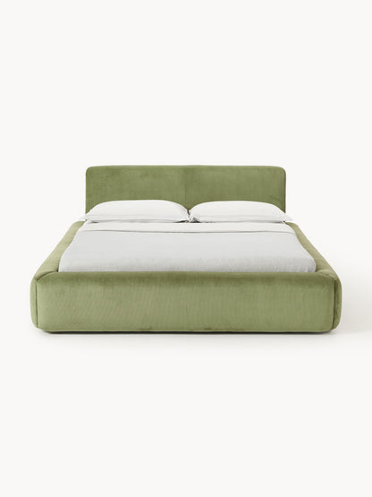 Lux Melva Bed with Upholstered Frame