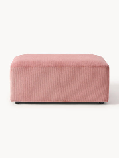 Lux Melva Corduroy Stool, Measuring W 99 x D 72 cm