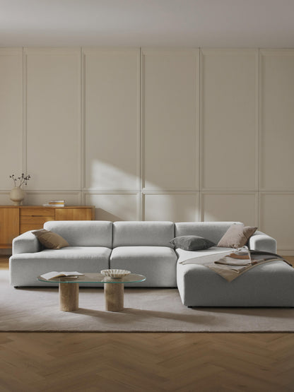 Lux Melva Corner Couch (4-Seater)