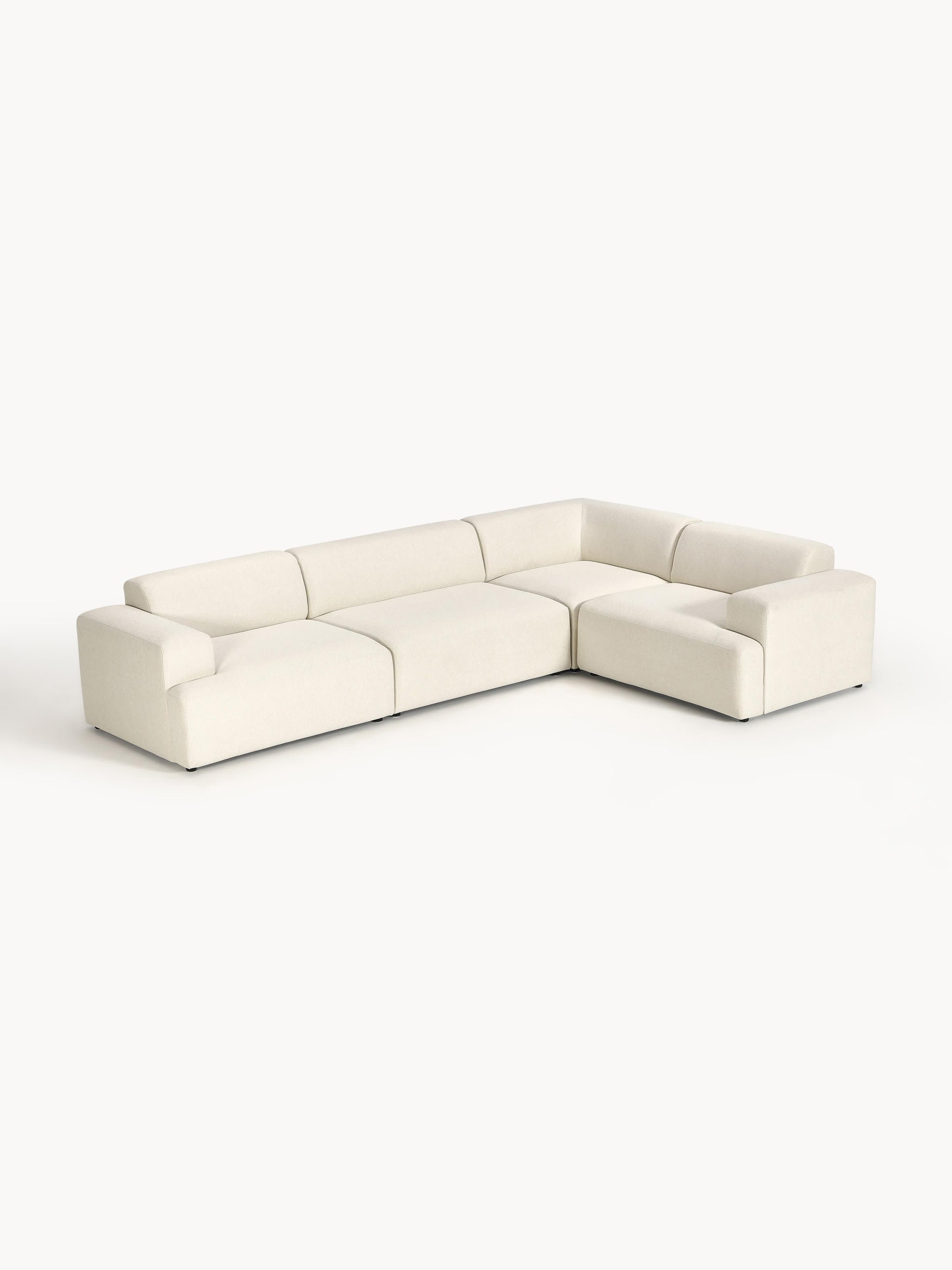 Lux Melva Large Corner Couch (4-Seater)