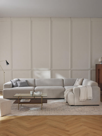Lux Melva Large Corner Couch (4-Seater)