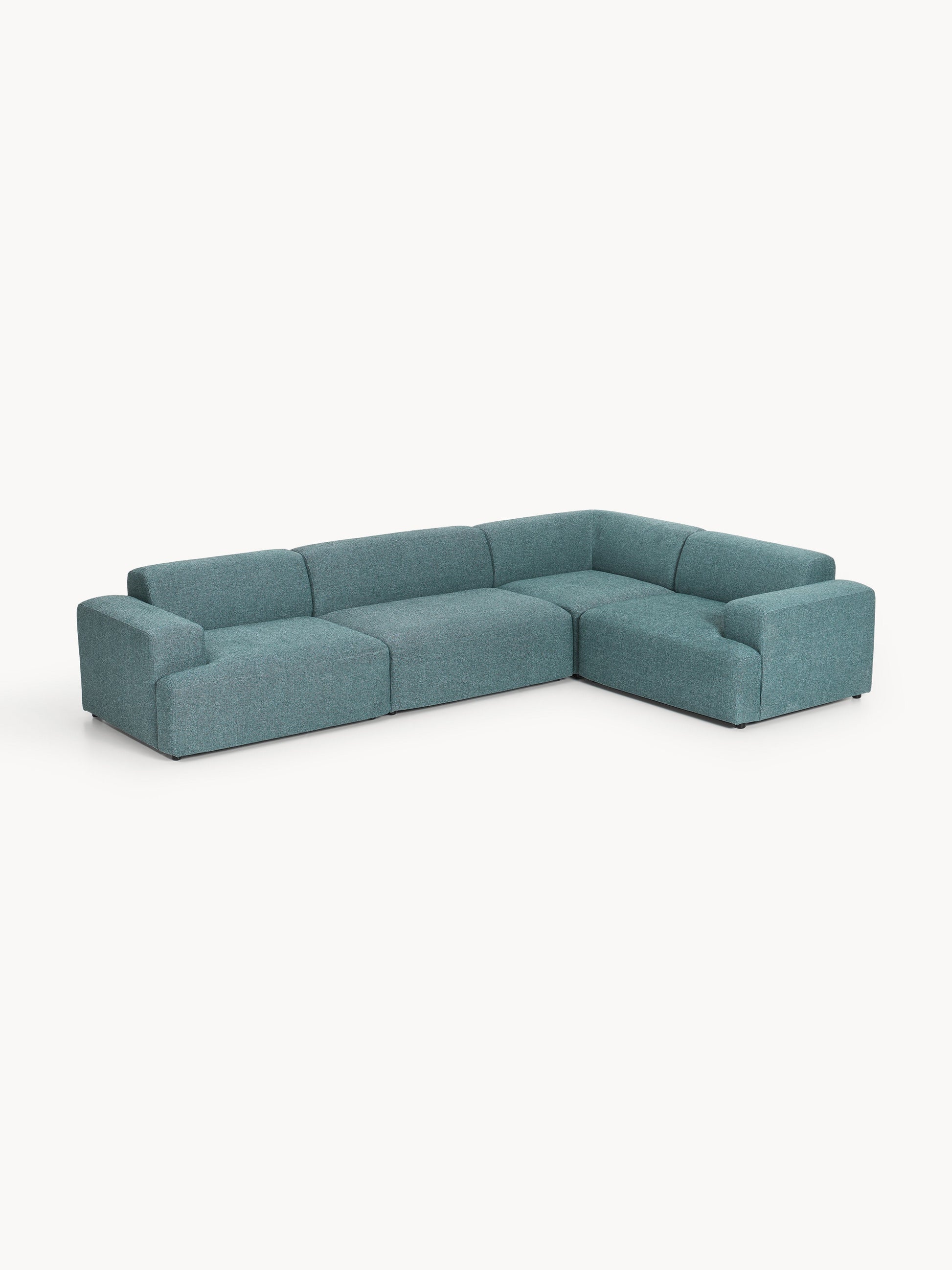 Lux Melva Large Corner Couch (4-Seater)