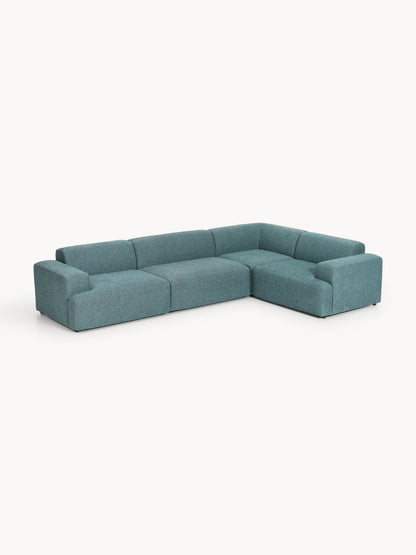 Lux Melva Large Corner Couch (4-Seater)