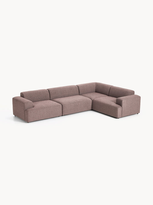 Lux Melva Large Corner Couch (4-Seater)