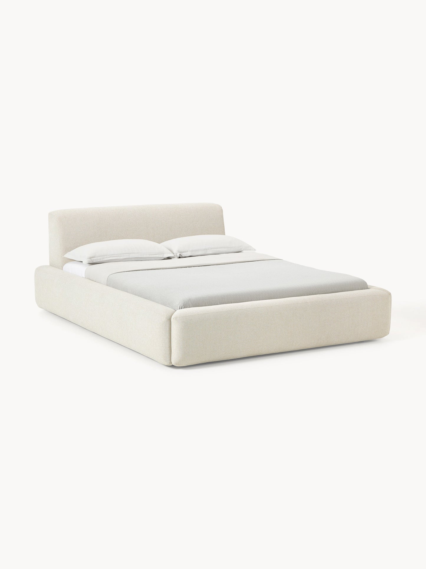 Lux Melva Storage Bed with Upholstery