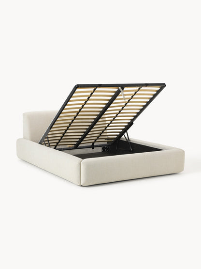 Lux Melva Storage Bed with Upholstery