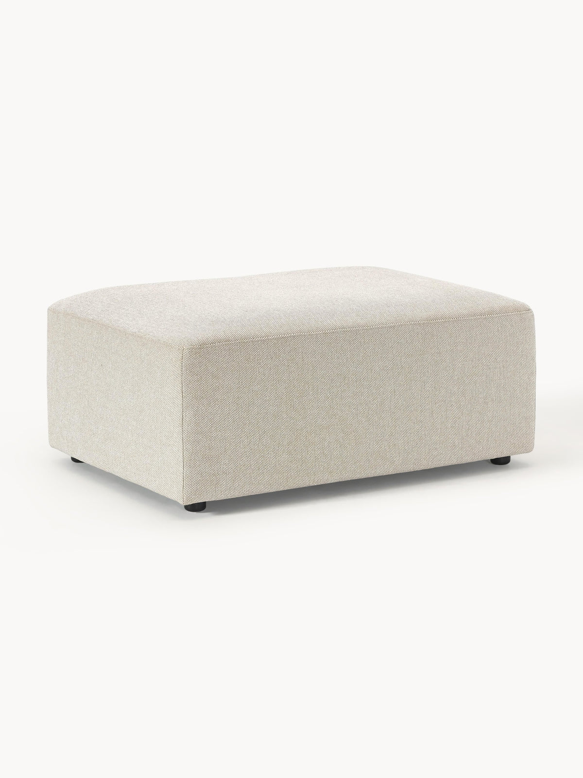 Lux Melva Upholstered Stool, Size W 99 x D 72 cm