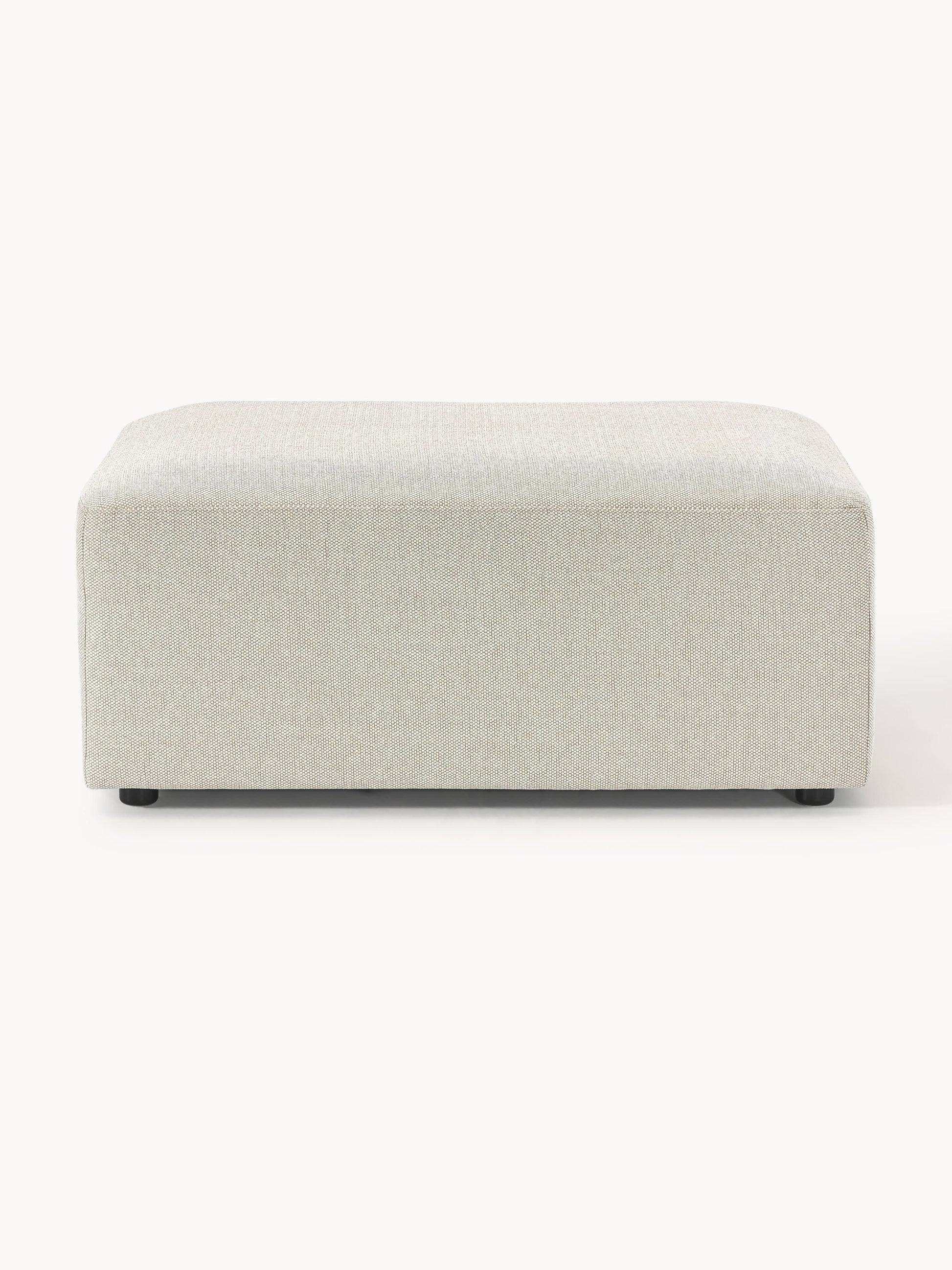 Lux Melva Upholstered Stool, Size W 99 x D 72 cm