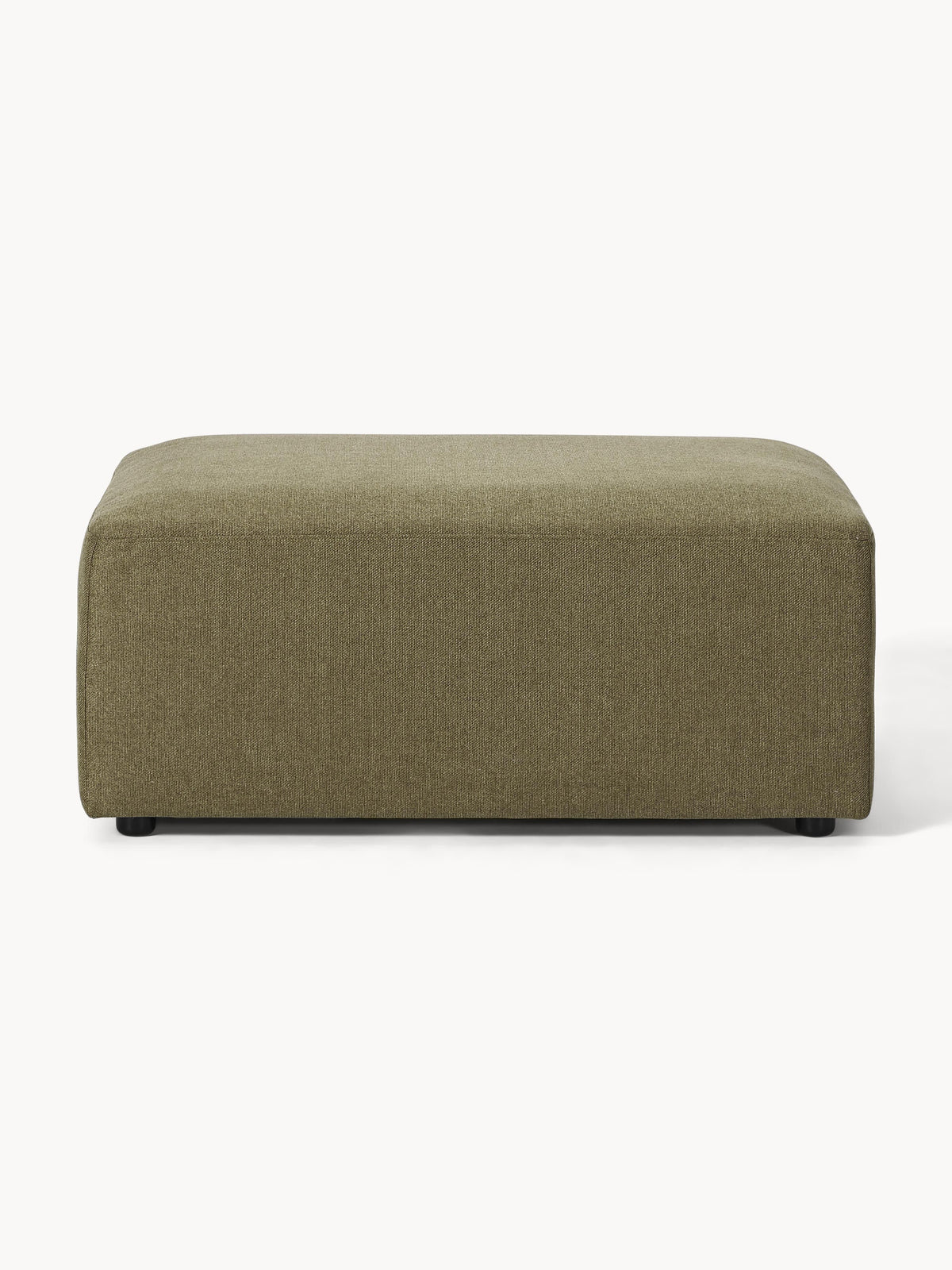 Lux Melva Upholstered Stool, Size W 99 x D 72 cm