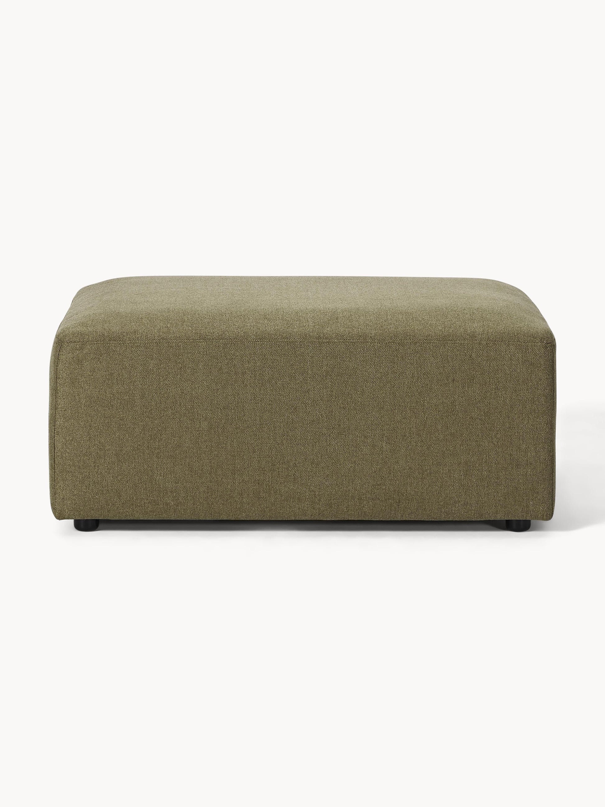 Lux Melva Upholstered Stool, Size W 99 x D 72 cm