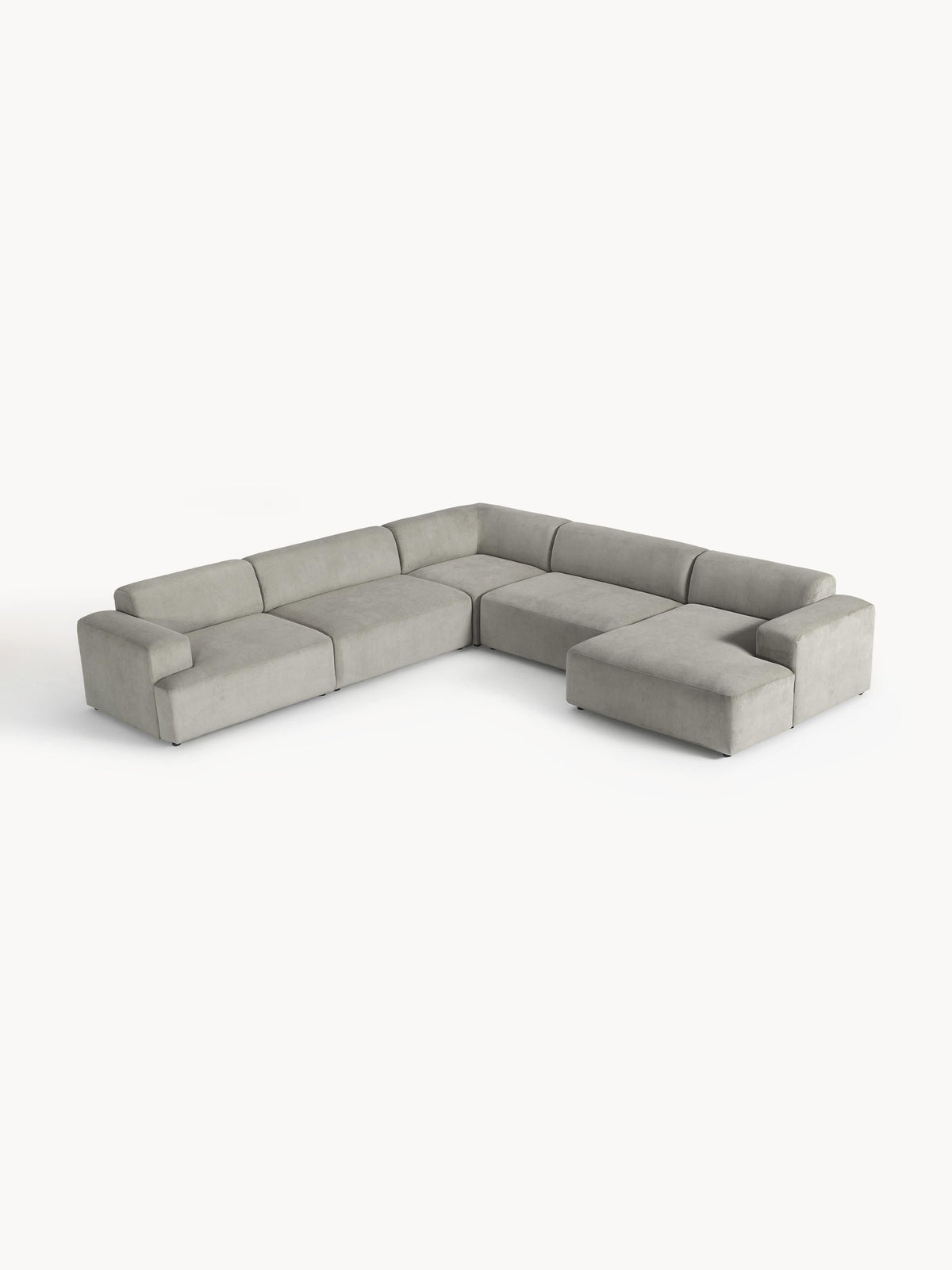 Lux Melva XL Corduroy Corner Couch