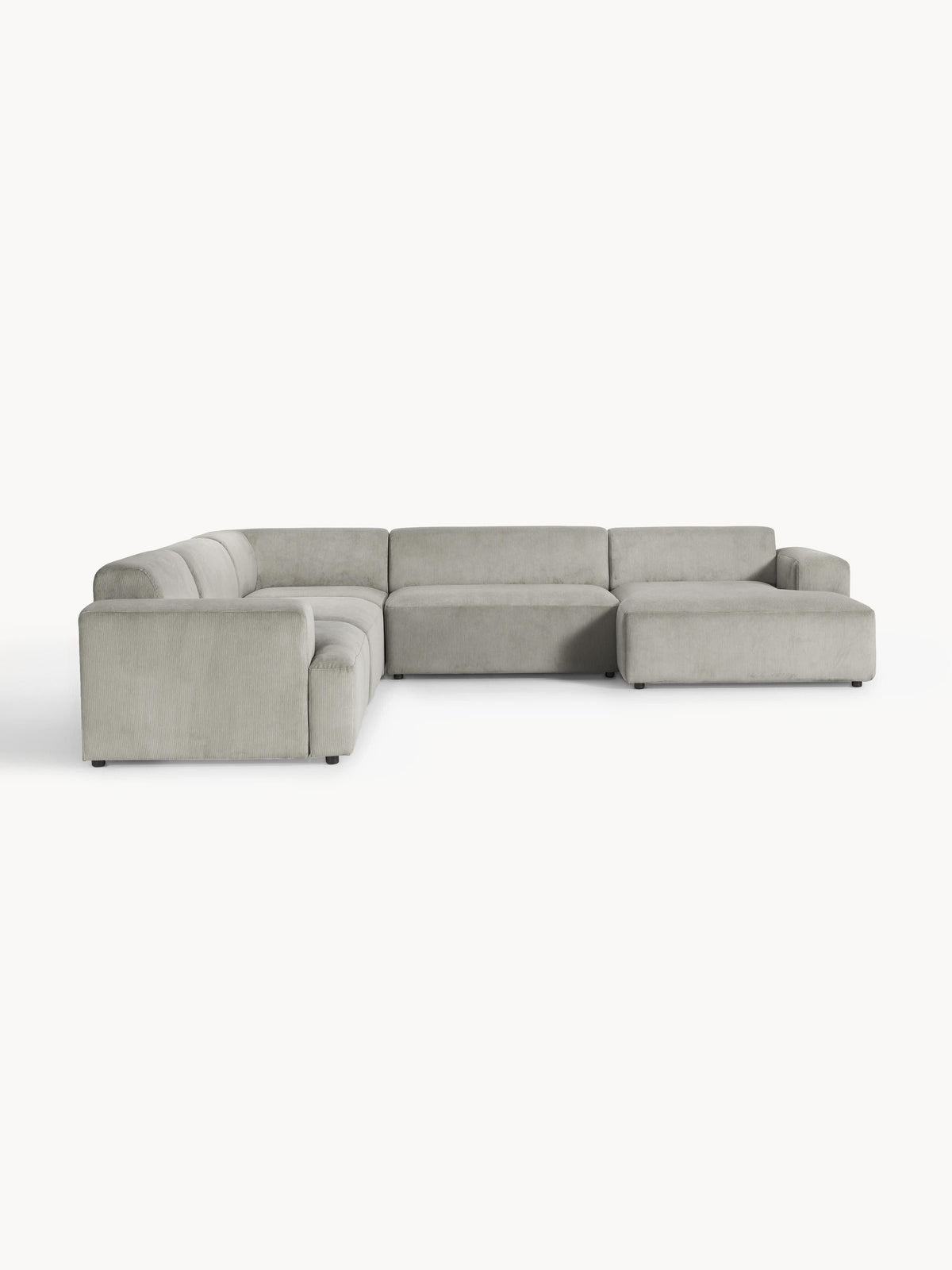 Lux Melva XL Corduroy Corner Couch