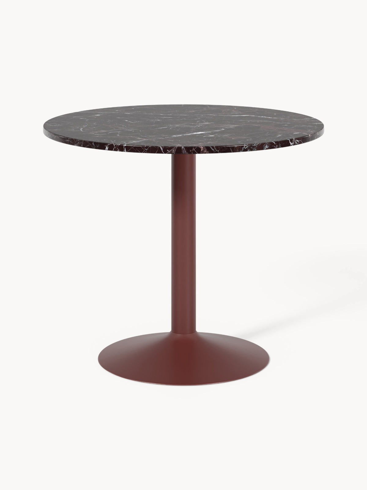 Lux Miley Round Dining Table, Ø 90 cm, in Marble