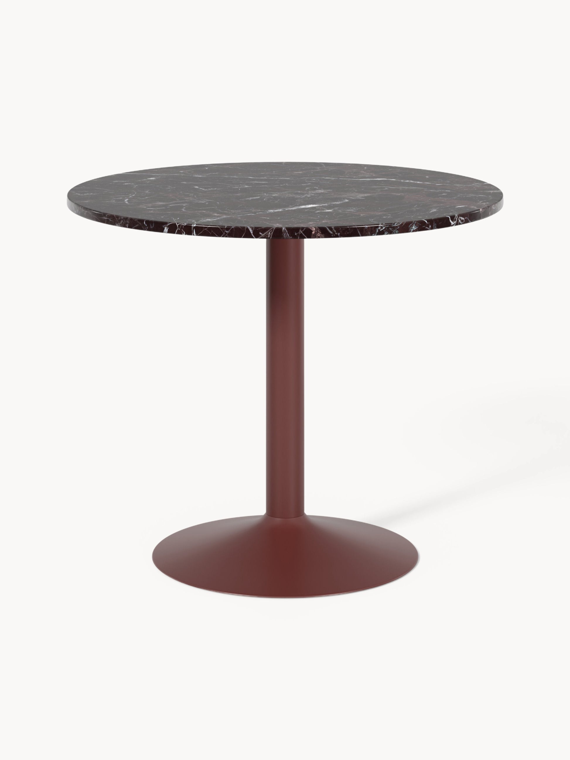 Lux Miley Round Dining Table, Ø 90 cm, in Marble