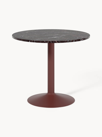 Lux Miley Round Dining Table, Ø 90 cm, in Marble