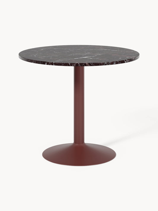 Lux Miley Round Dining Table, Ø 90 cm, in Marble