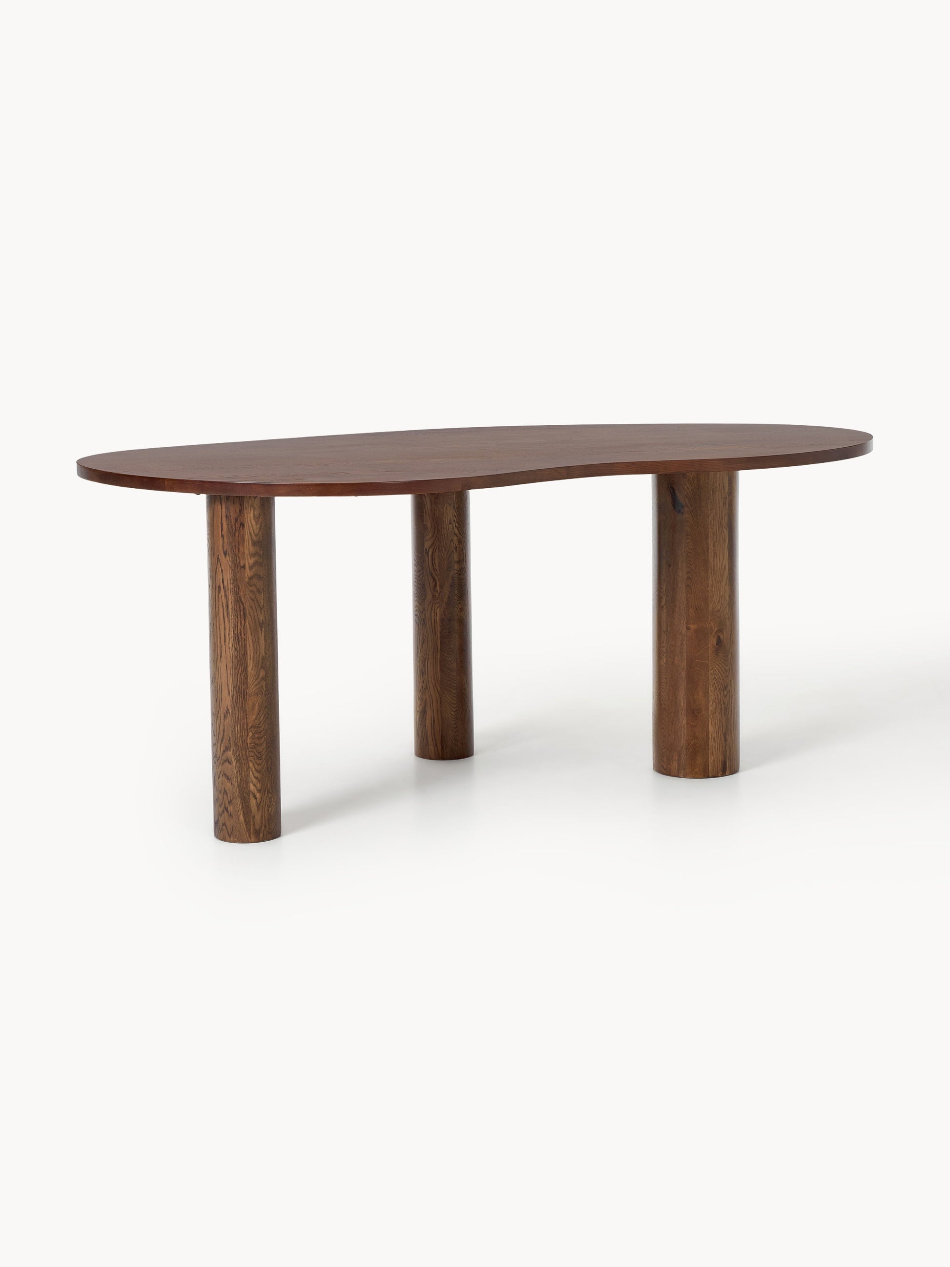Lux Naruto Organic-Shaped Oak Dining Table, in Various Sizes