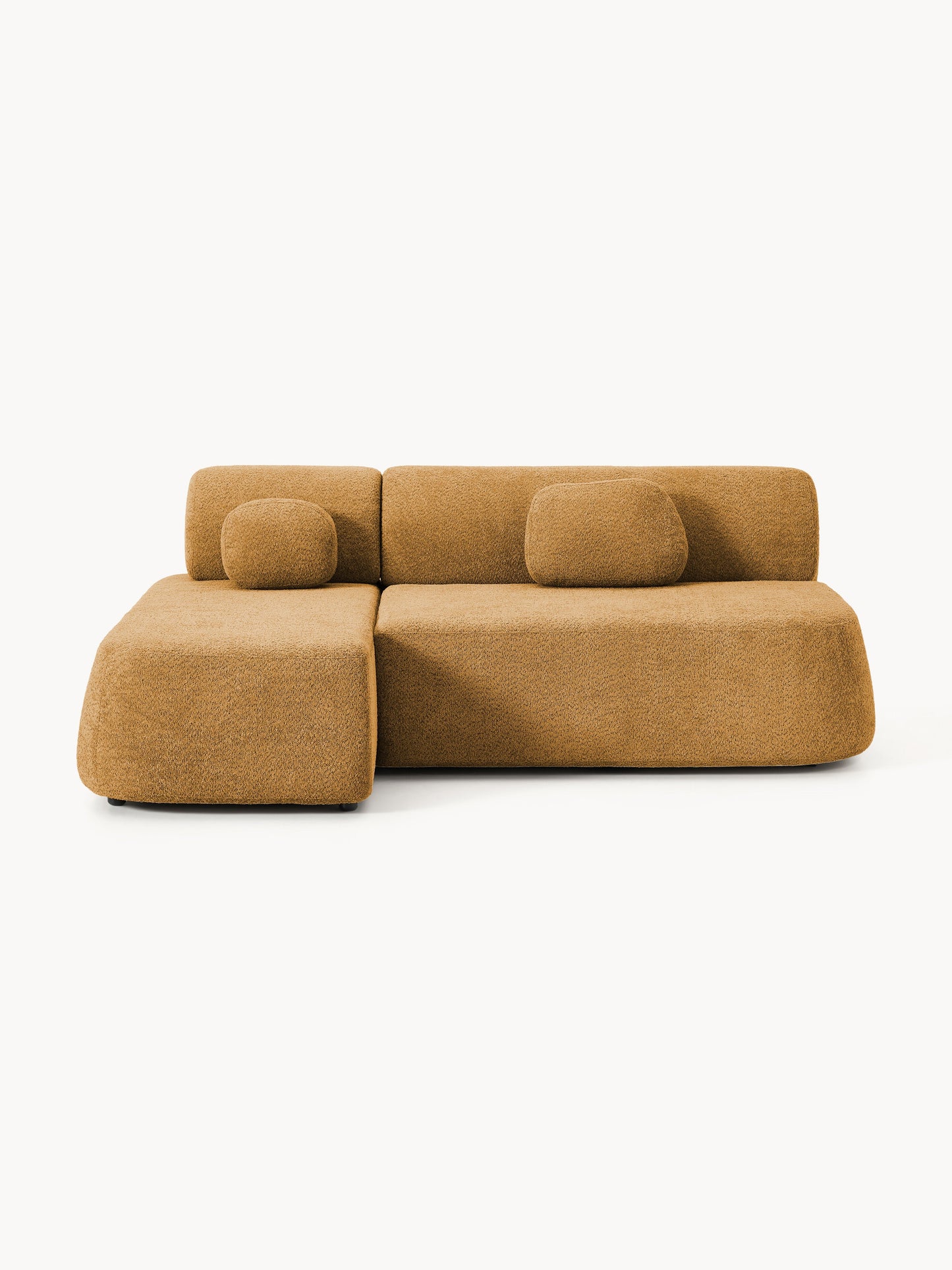 Lux Pao Teddy Bouclé Storage Sofa Bed
