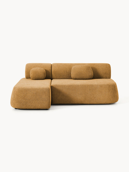 Lux Pao Teddy Bouclé Storage Sofa Bed