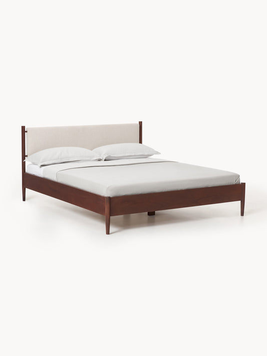 Lux Paul Bed with Mango Wood Frame